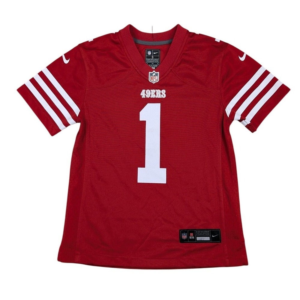 Nike San Francisco 49ers Jersey Youth Small 8 Red NFL Football Deebo Samuel 1